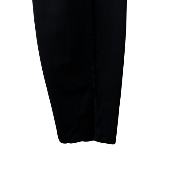 Lululemon Wunder Under Workout Crop Leggings Side Pockets Mid-Rise Black Women 4 - Picture 4 of 12